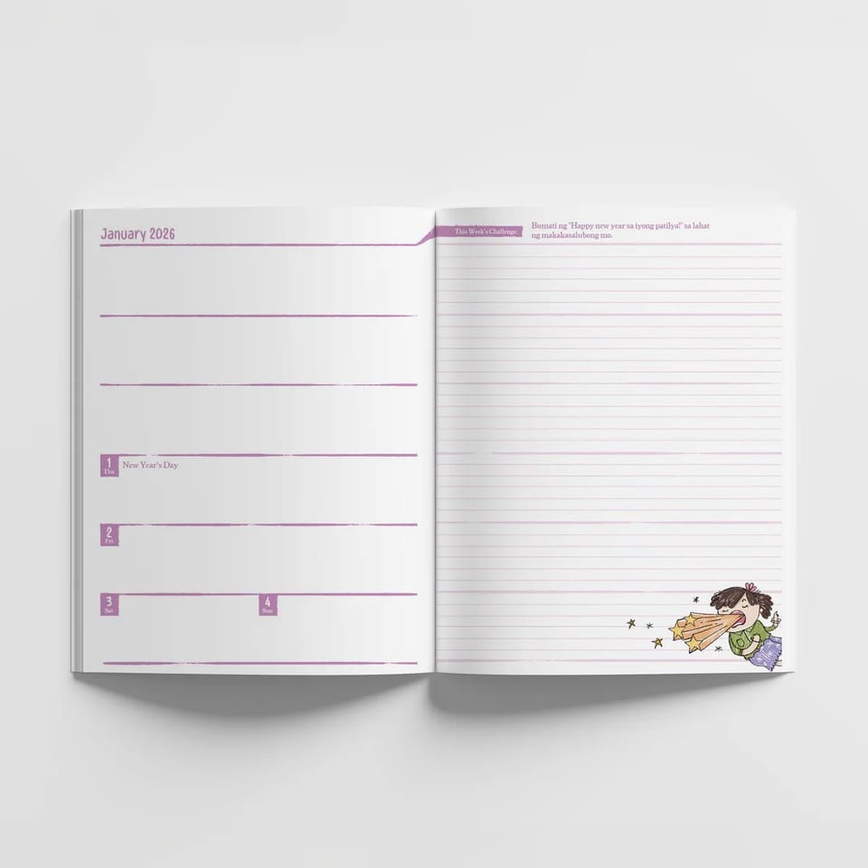 tita witty planner 2026 spread